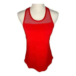 Fabletics Women’s XS Red Twist Back Tank Top